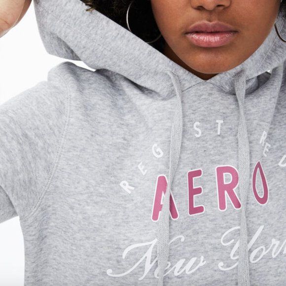 NWT Pink and White Aeropostale Sweatshirt - Picture 4 of 7